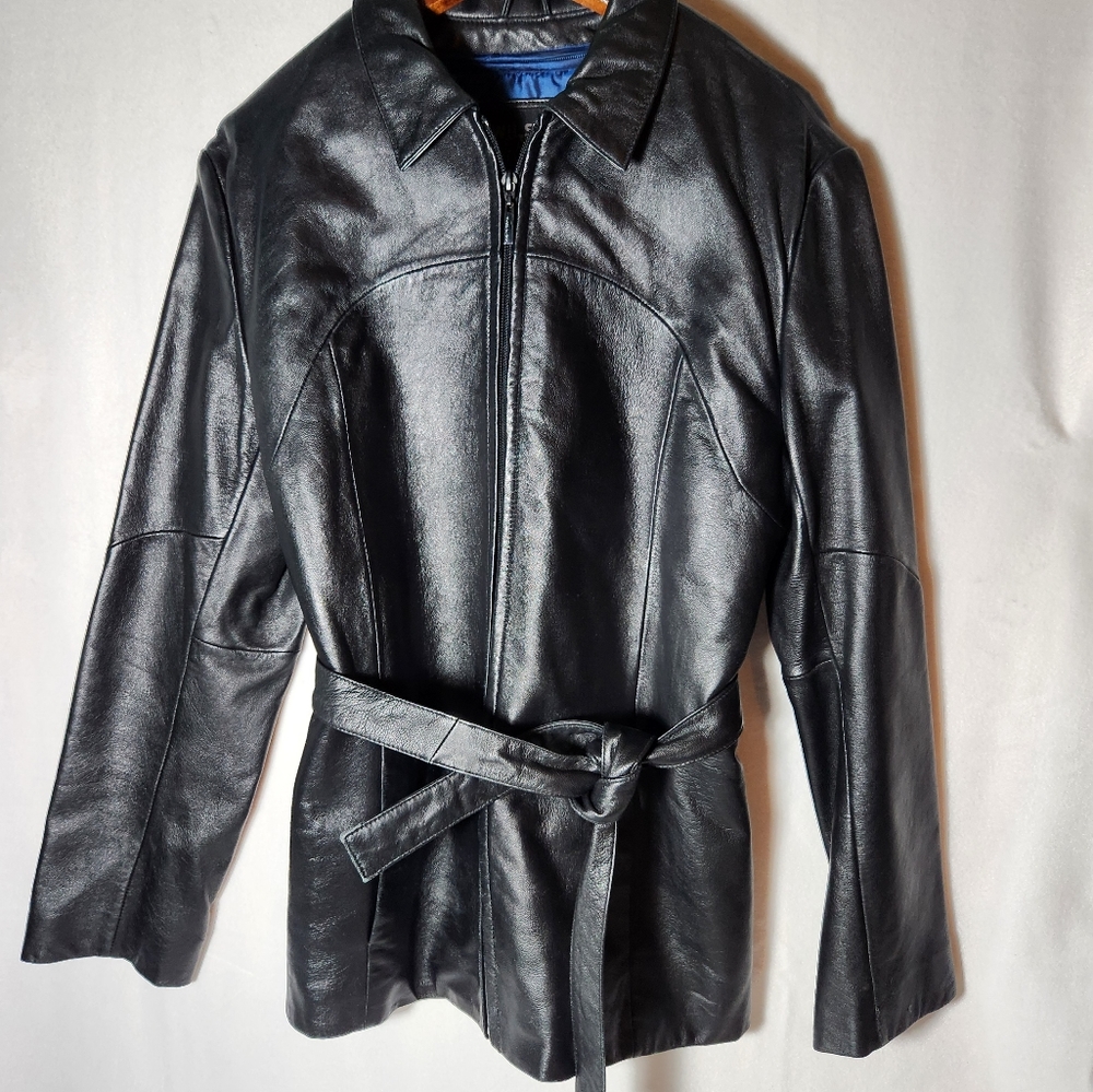 Wilsons Leather Jacket Women's Size Small Classy Beautiful Pelle Studio Insulate